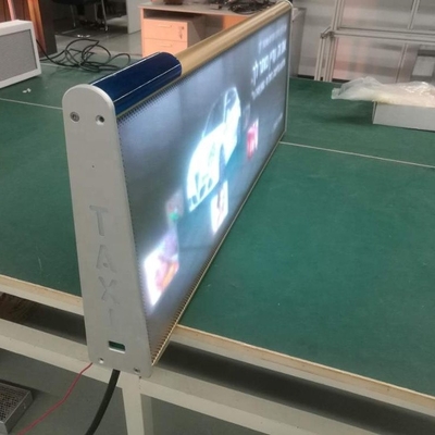 O diodo emissor de luz dobro do telhado do táxi de WIFI do lado indica o guia 4G exterior de controle remoto
