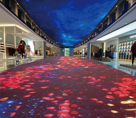 Da tela interativa do diodo emissor de luz de P2.97 P3.91 P4.81 P5.2 P6.25 dancefloor video
