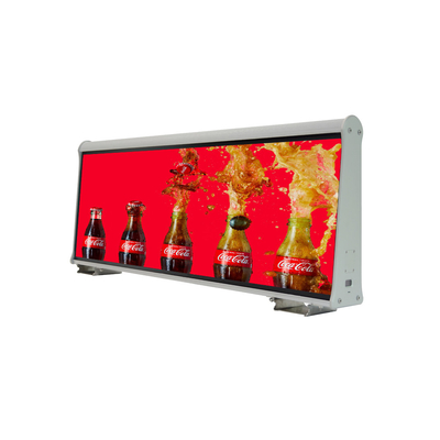 A tela de anúncio superior 3840Hz do táxi IP65 impermeável refresca a taxa