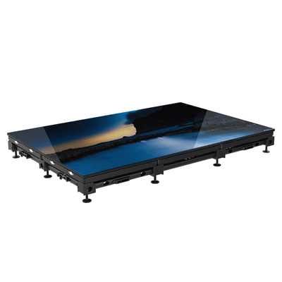 Projeto interativo iluminado do deslizamento do diodo emissor de luz Dance Floor de HD P4.81 anti