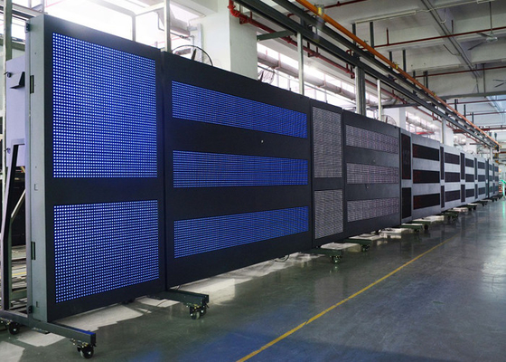 Os sinais de VMS da estrada do pórtico NTCIP OT10 embarcam mensagem de advertência do tráfego do diodo emissor de luz