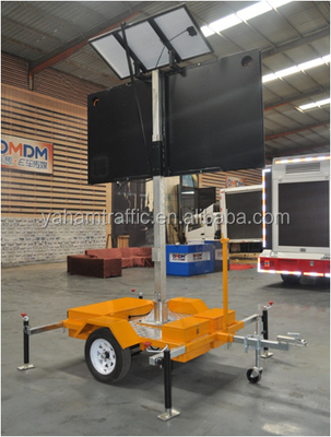 Os sinais programáveis do reboque de P16 VMS embarcam a exposição do controlo de tráfico