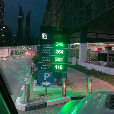 Economia de energia feito-à-medida do módulo da exposição 160×160mm do estacionamento de P10 VMS