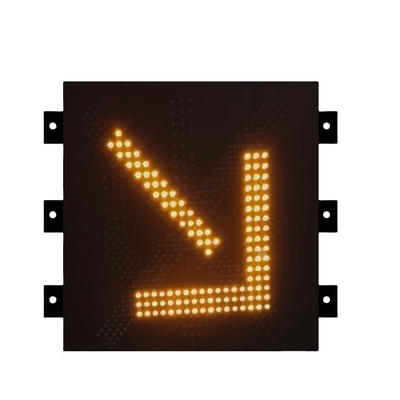 as microplaquetas de 5mm MERGULHAM a placa do sinal de tráfego do sinal de trânsito dos sinais do diodo emissor de luz Lane Control