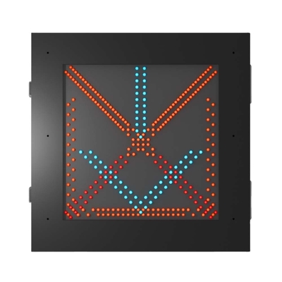 as microplaquetas de 5mm MERGULHAM o sinal do controle da pista da interseção do quadro de mensagens do tráfego do diodo emissor de luz
