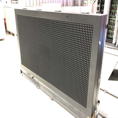 O diodo emissor de luz VMS de P10 P16 P20 assina o serviço traseiro exterior da placa de exposição do tráfego