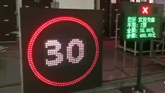 as microplaquetas de 5mm MERGULHAM quadro de mensagens de advertência do tráfego do limite de velocidade do diodo emissor de luz VMS
