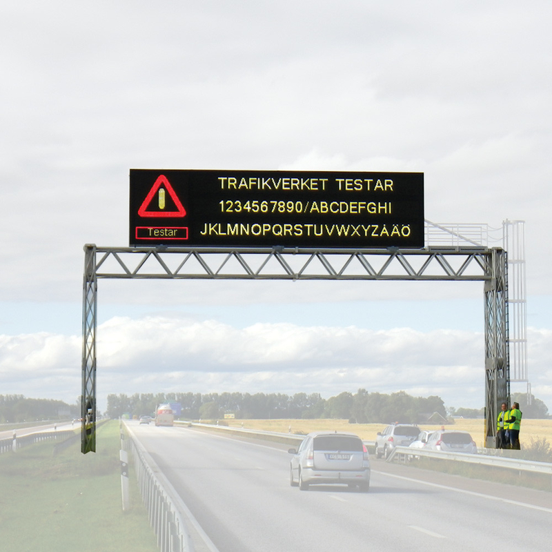 Cabo esperto da rede do gato 5 dos sinais RS232 RS485 de VMS da estrada do monitor P20